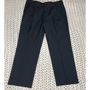 Zanella $350 Neiman Marcus Gray Wool Dress Pants Slacks‎ 38x30.5 Trousers Italy